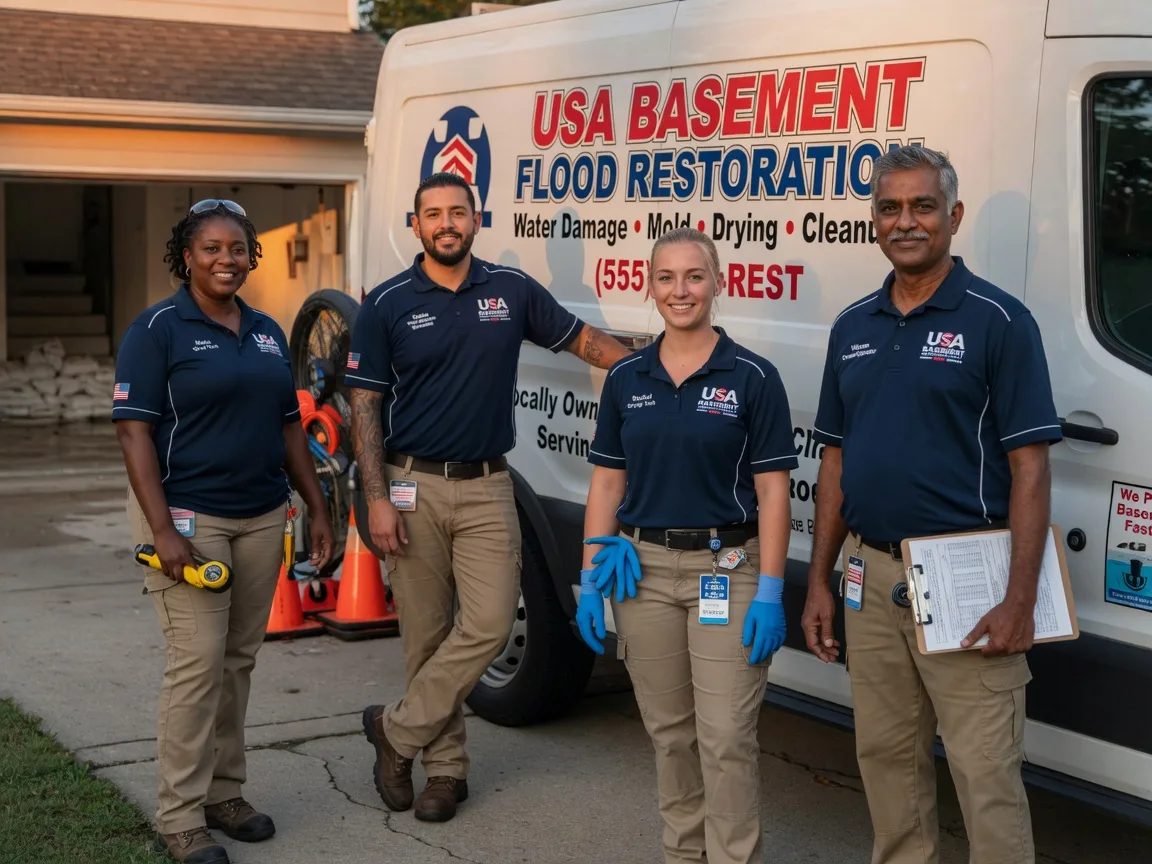 Basement Flood Cleanup company in Camden, MI